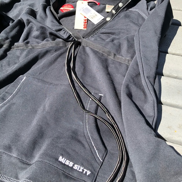 Miss Sixty black hoodie - Picture 3 of 3